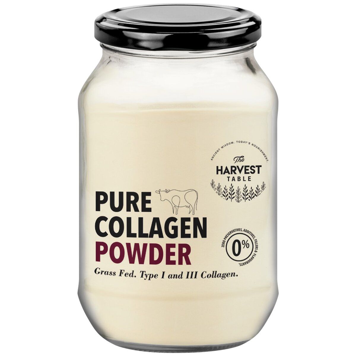 The Harvest Table - Pure Collagen Powder 450G