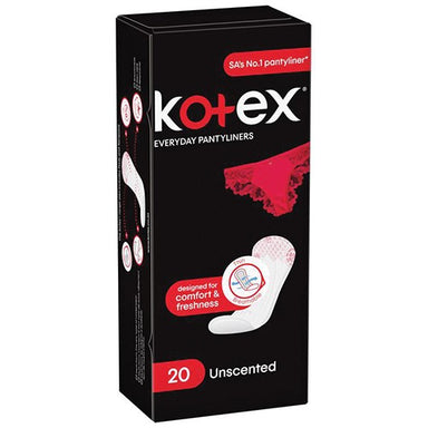 Kotex Pantyliners Regular Ular 20 I Omninela Medical