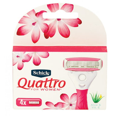 Schick Quattro For Women Refills 4 I Omninela Medical