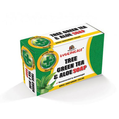 uvukahlale-soap-green-tea-&-aloe-150g