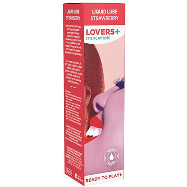 Lovers Plus Strawberry Lube 100 ml   I Omninela Medical