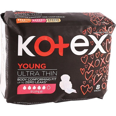 Kotex Ultra Thin Young Super+Wings 8 De I Omninela Medical