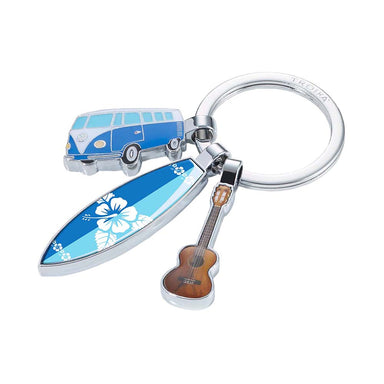 troika-keyring-with-3-charms-vw-surfmate-t1-combi