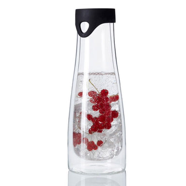 leonardo-water-carafe-with-lid-double-walled-glass-primo-1litre