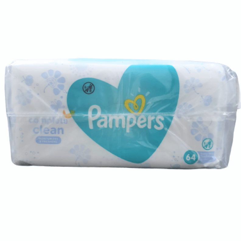 Pampers® Baby Wipes Complete Clean™ - 256 Wipes - 4 x 64 - Omninela Medical