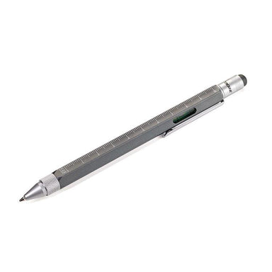 troika-multitasking-ballpoint-pen-"construction"-titanium-silver