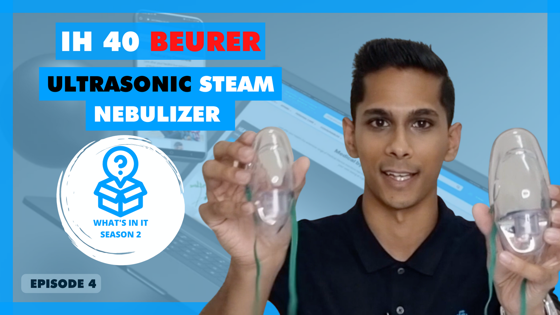 Beurer IH 40 Ultrasonic Nebulizer | What's In It: S2 Ep4