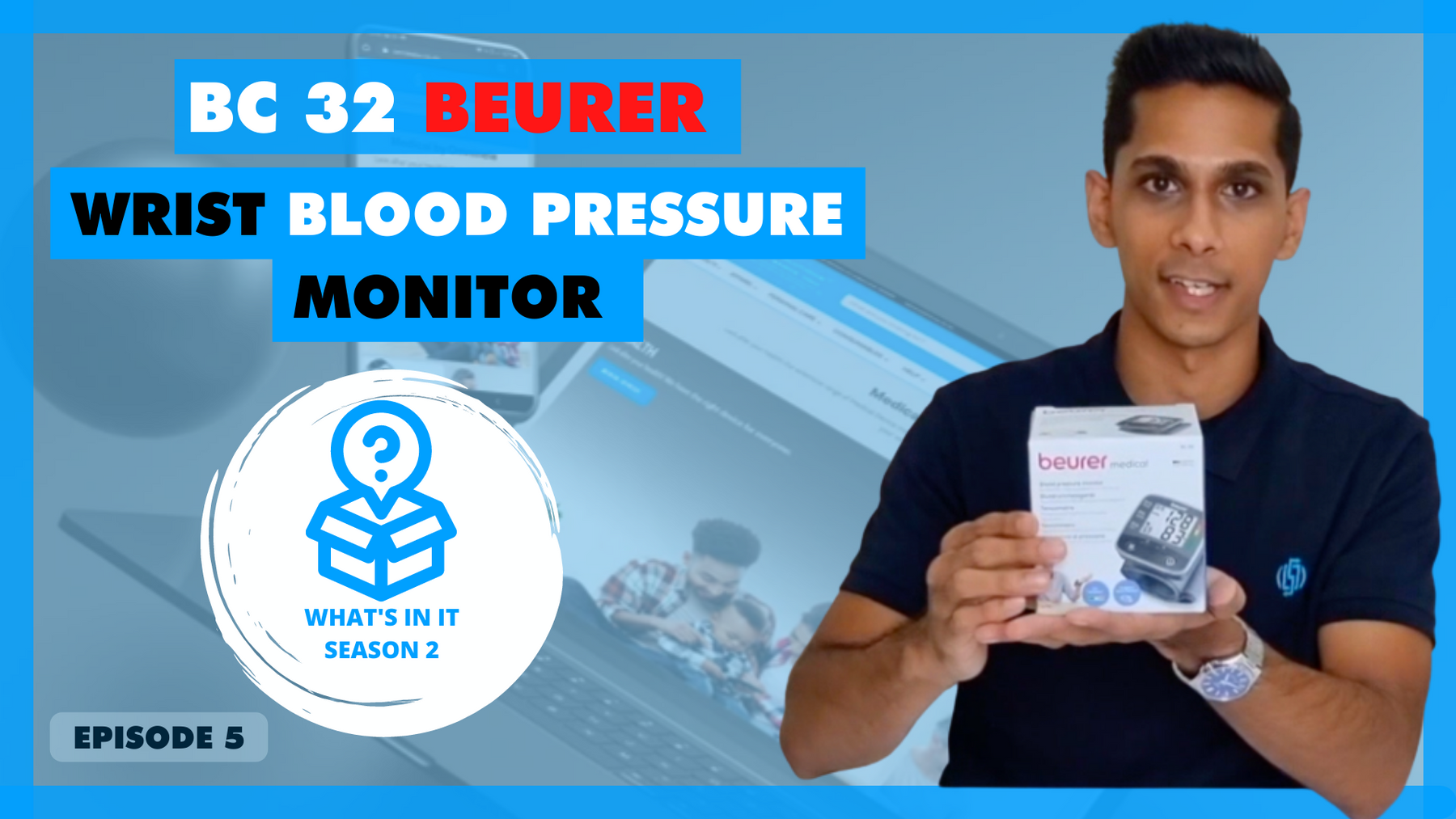 Beurer BC 32 Wrist Blood Pressure Monitor | What's In It: S2 Ep5