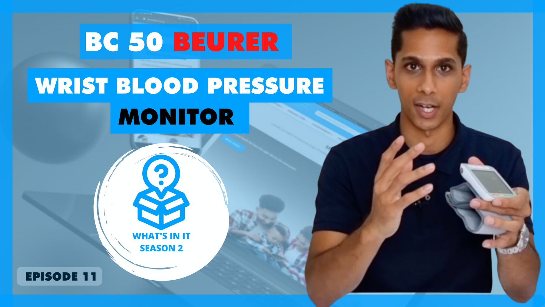 Beurer BC 50 Wrist Blood Pressure Monitor | What's In It: S2 Ep11