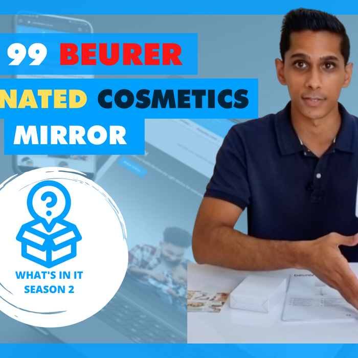 Beurer BS 99 Illuminated Cosmetics Mirror | What's In It: S2 Ep12