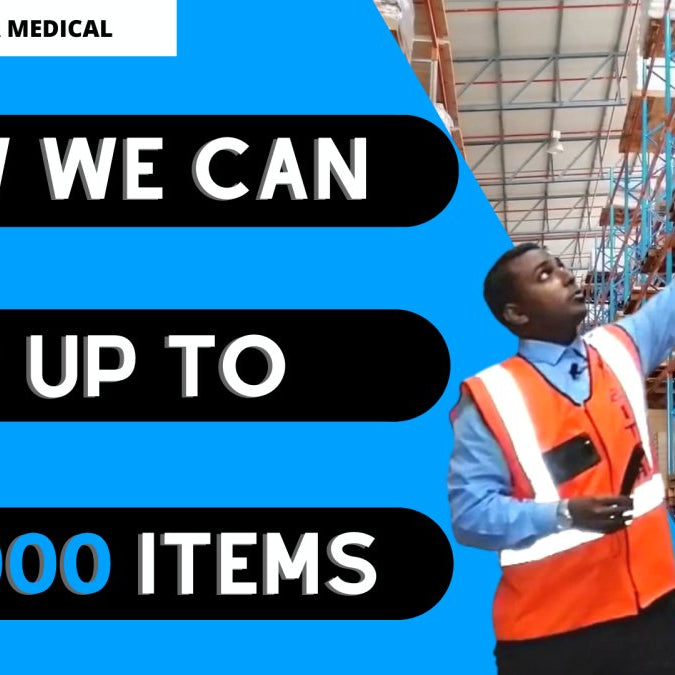 How We Can Ship Up To 100 000 Items - Omninela Medical Warehouse Tour - Omninela.co.za