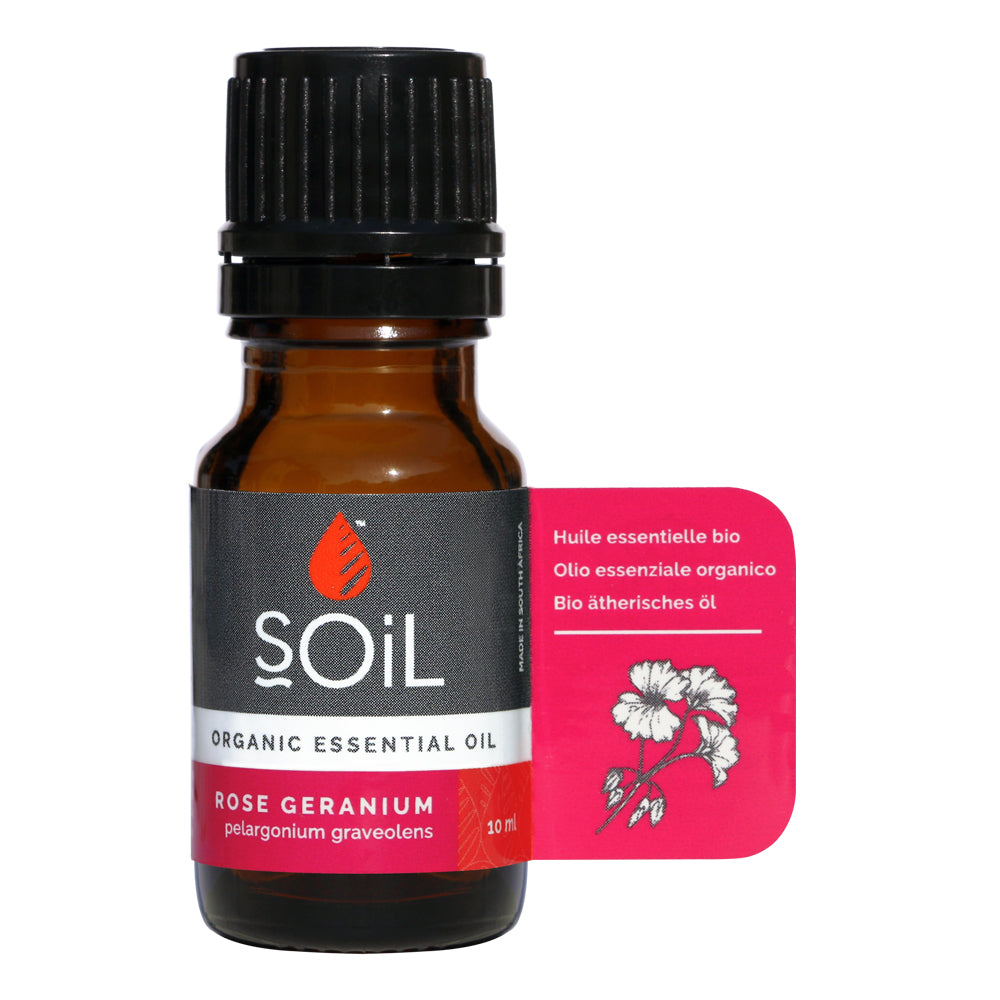 SOiL Essential Oil - Rose Geranium - 10ml