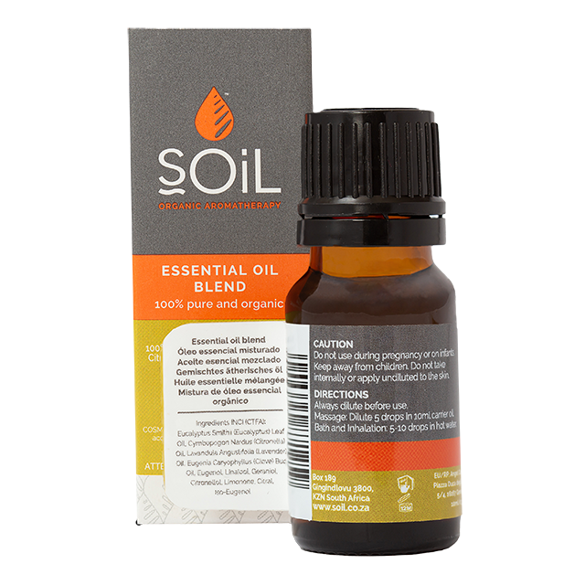 SOiL Blended Essential Oils - Bug Away Blend - 10ml