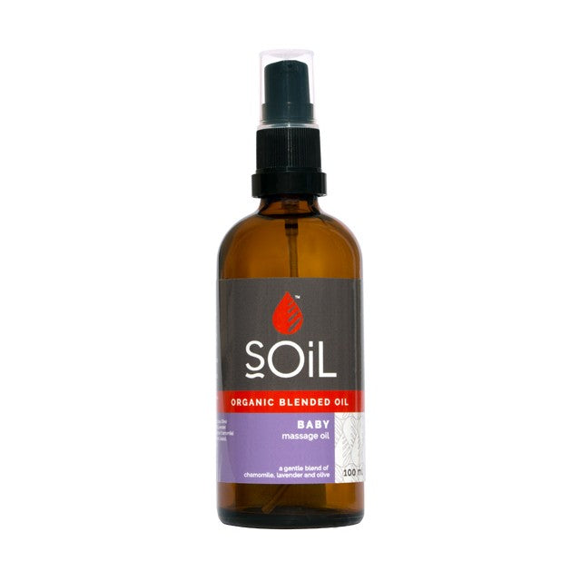SOiL Blended Body Massage Oils - Baby - 100ml