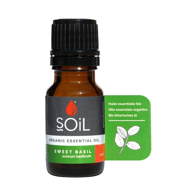 SOiL Essential Oil - Basil - 10ml