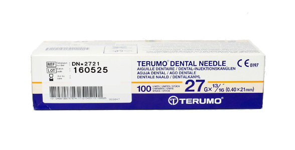 Terumo - Dental Needles - 100's