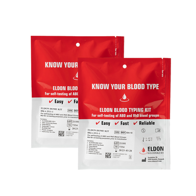 Eldoncard - Blood Type Test - 2 Pack - Omninela