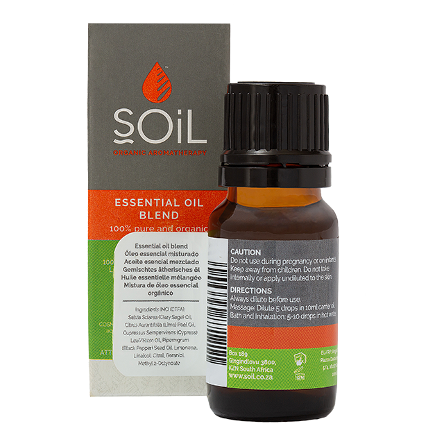 SOiL Blended Essential Oils - Energy Blend - 10ml