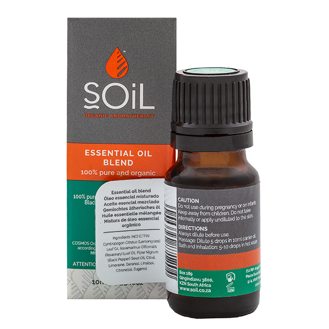 SOiL Blended Essential Oils - Focus Blend - 10ml