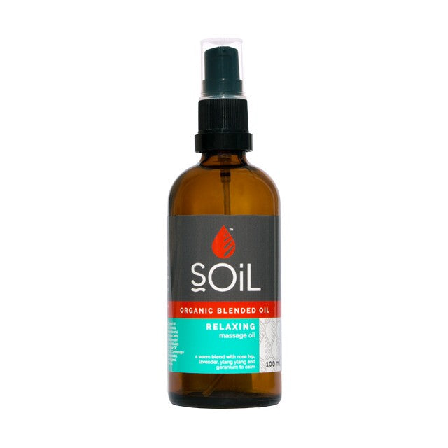 SOiL Blended Body Massage Oils - Relaxing - 100ml