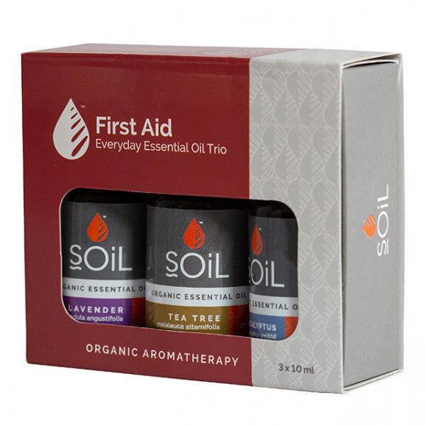 SOiL First Aid Essential Oil Trio Box - 1 Pack