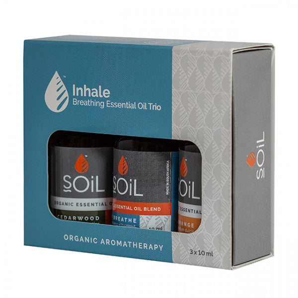 SOiL Inhale Essential Oil Trio Box - 1 Pack