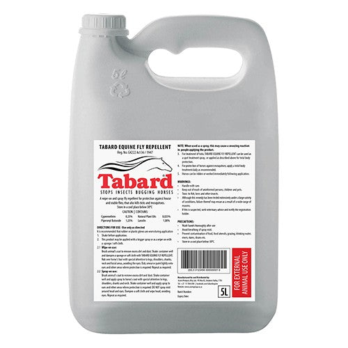 Tabard Equine Fly Repellent - 5L