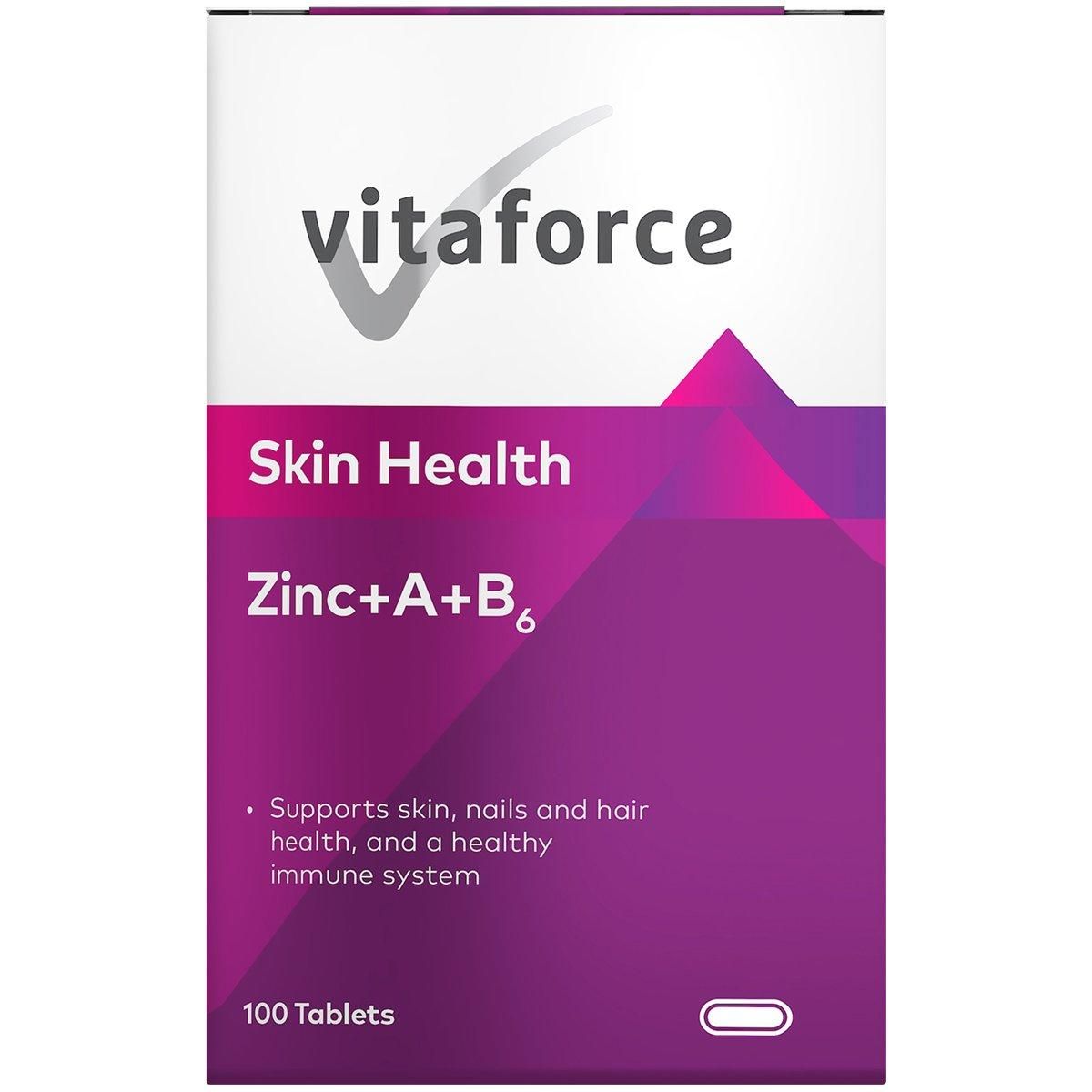 Vitaforce Zinc - A - B6 100 Tablets