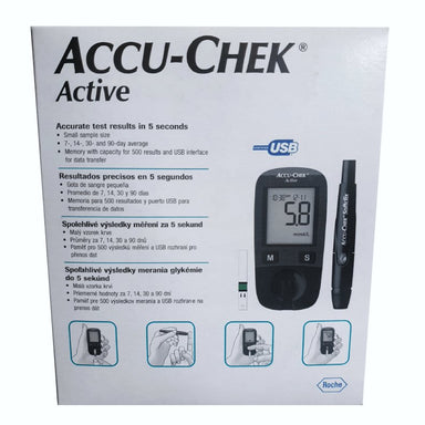 Accu - Chek Active Kit Glucose Meter - Omninela.co.za