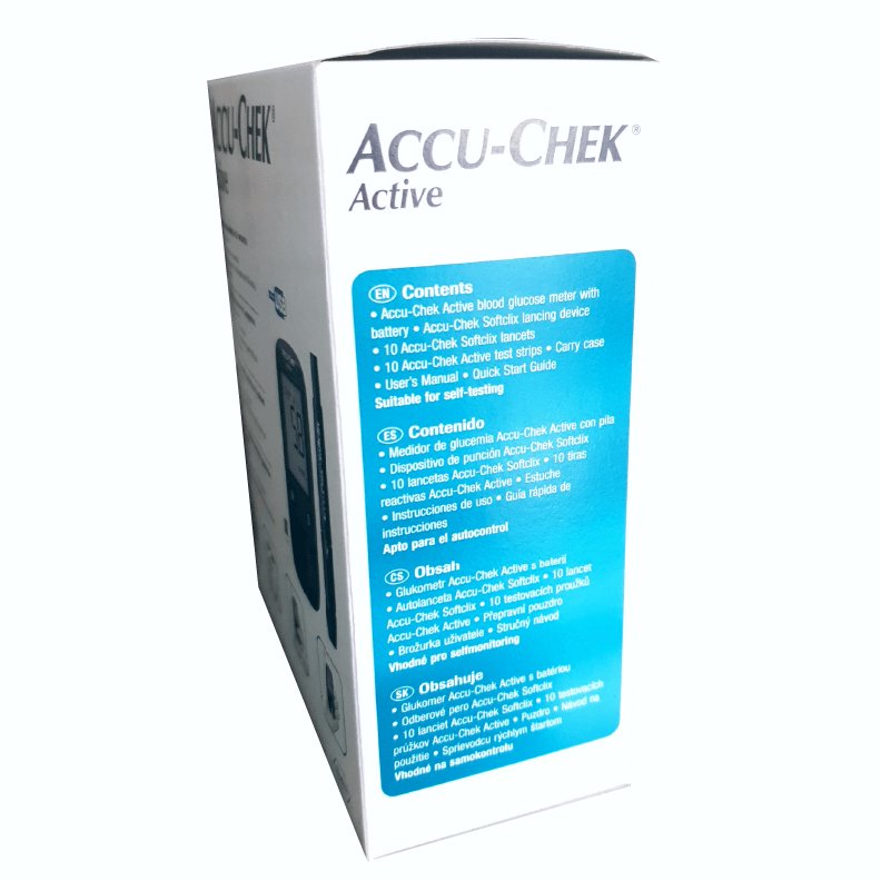 Accu - Chek Active Kit Glucose Meter - Omninela.co.za