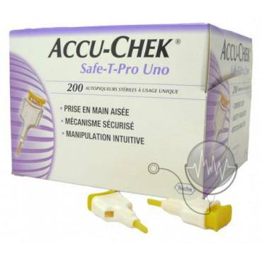 Accu - Chek Safe - T - Pro Uno lancing device 200 Pack - Omninela.co.za