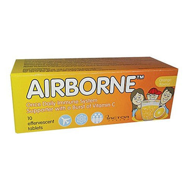 Airborne 10 Effervescent Tablets - Omninela.co.za