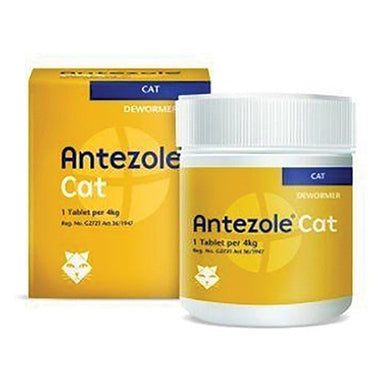 Antezole Cat Dewormer - 20 Tablets - Omninela.co.za