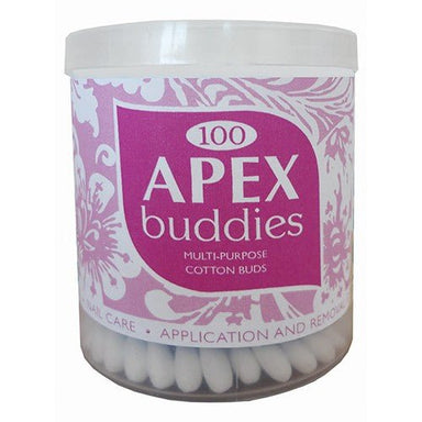 Apex Buddies Pink 100 Cotton Buds - Omninela.co.za