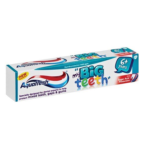 Aquafresh Big Teeth Toothpaste 50ml - Omninela.co.za