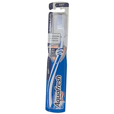 Aquafresh Clean & Flex Manual Toothbrush Soft - 1 Pack - Omninela.co.za