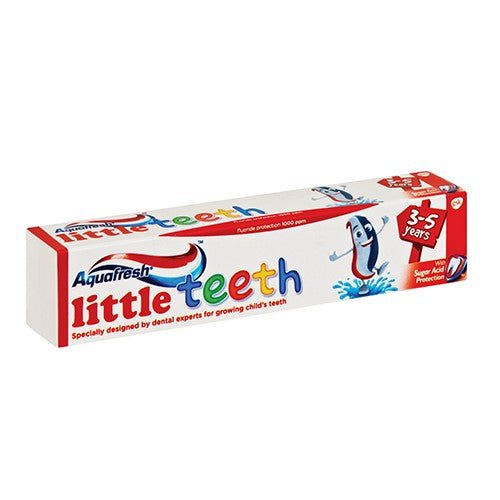 AquaFresh Little Teeth Toothpaste 50ml 3-5Yrs | Omninela Medical ...