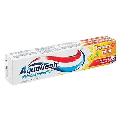 Aquafresh Toothpaste Lemon Mint 100ml - Omninela.co.za