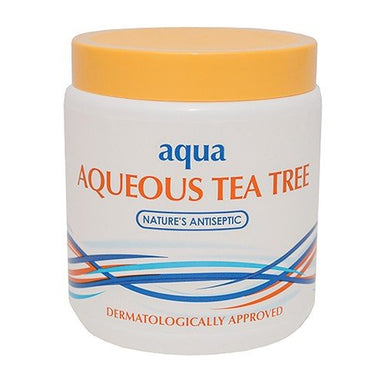 Aqueous Cream Tea Tree 500G Aqua - Omninela.co.za