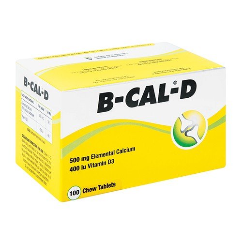 B - Cal - D Chewable 100 Tablets - Omninela.co.za