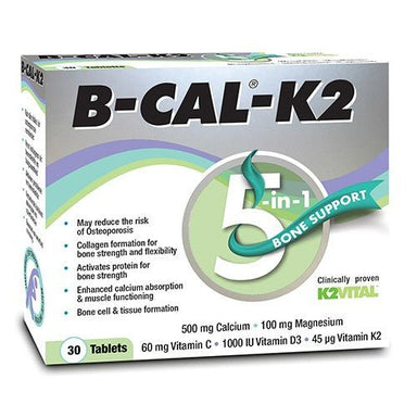 B - Cal - K2 Tablets 30 - Omninela.co.za