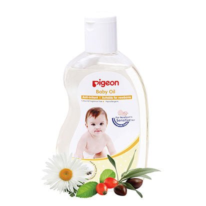 Baby Oil 200ml - Pigeon - Omninela.co.za