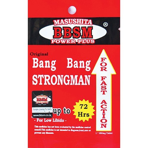 Bang Bang Strongman 1 Tablet - Omninela.co.za