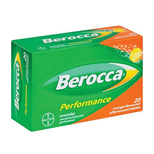 Berocca Effervescent 20 Orange Tablets - Omninela.co.za