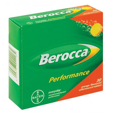 Berocca Performance Orange Effervescent 30 Tablets - Omninela.co.za