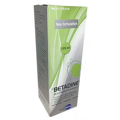 Betadine Mouthwash & Gargle 125ml - Omninela.co.za