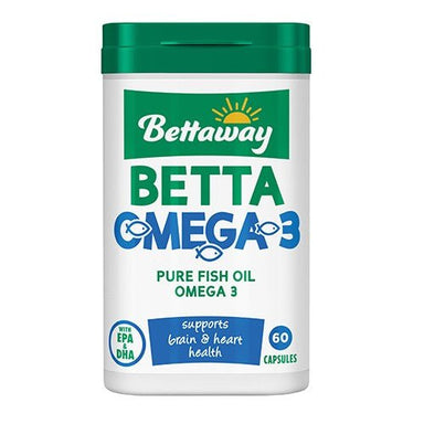 Bettaway Betta Omega 3 Capsules 60 - Omninela.co.za