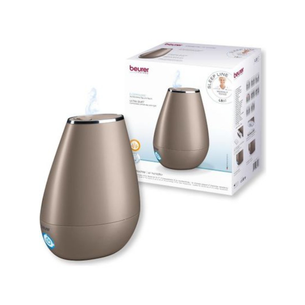 Beurer Ultrasound Air Humidifier - Toffee Energy Efficient - LB 37 - Omninela.co.za