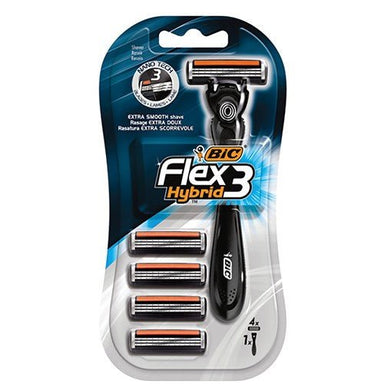 Bic Flex Triple Blade Razor 1 +4 Cartr - Omninela.co.za