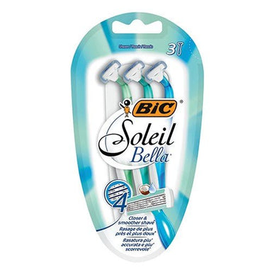 Bic Soleil Bella Four Blade Blister 3 - Omninela.co.za